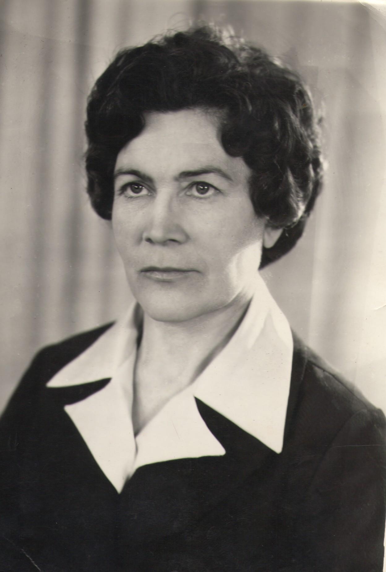      Зоя Тимофеевна Кулешова (1931) 